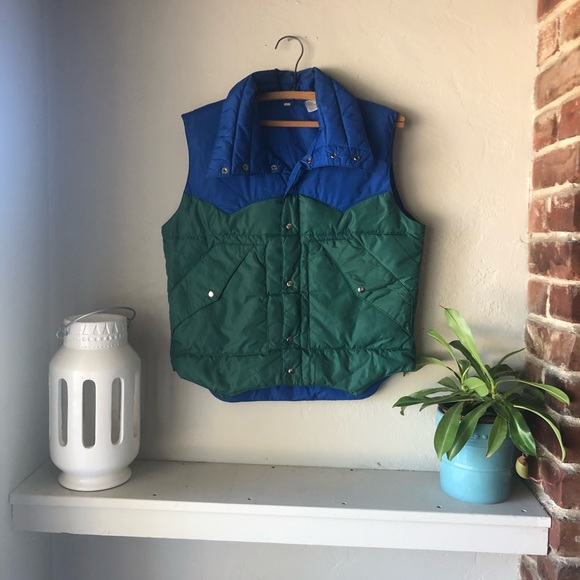 Other - Vintage 70s Colorblock Vest